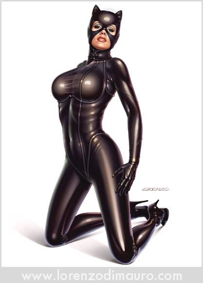 Catwoman On Her Knees Catwoman Porn Pics Luscious