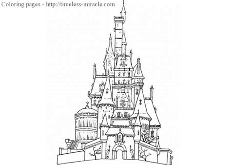 princess castle coloring page photo  timeless miraclecom