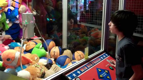 2 Big Dave And Busters Claw Machine Wins Youtube