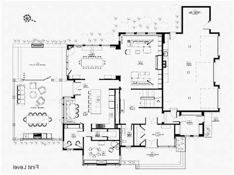 shaped house plans  courtyard pool beautiful pools florida house plans  pools
