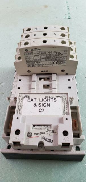 ge crb lighting contactor   coil  sale  ebay