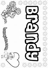 Brandy Amanda Coloring Pages Hellokids Name Print Color Sheets Online sketch template