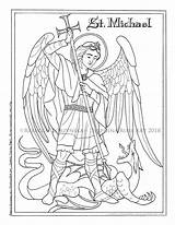 Archangel Archanioł Kolorowanki Archangels sketch template