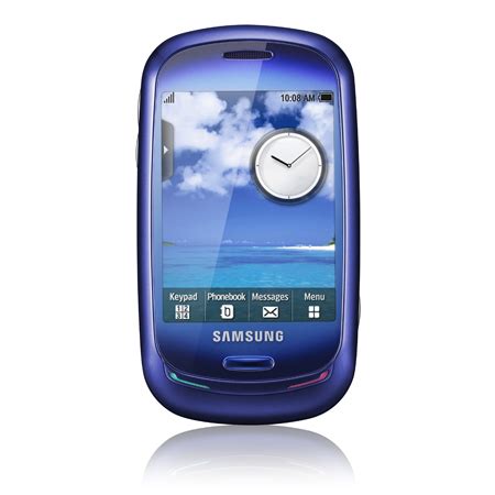 samsung blue earth cell phone    recycled plastic tuvie design