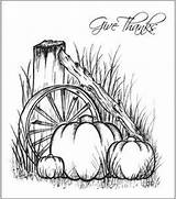 Pages Coloring Rustic Thanksgiving Adult Autumn Fall Stamps Template Printable Joann Drawings sketch template