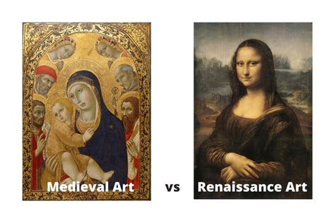 medieval art  renaissance art whats  difference artst
