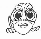 Dory Baby Coloring Pages Drawing sketch template