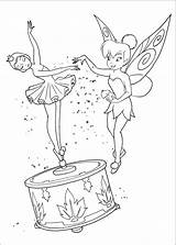 Tinkerbell Coloring Pages Print Color Movie sketch template