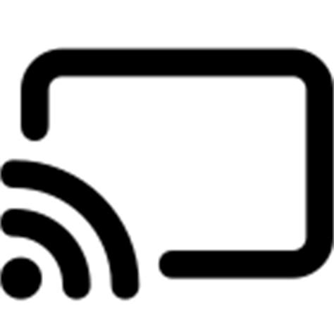 chromecast icon vecico connectivity icon sets icon ninja