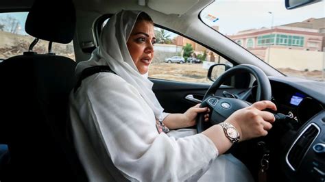 saudi women get behind the wheel of a car for the first time in history abc news
