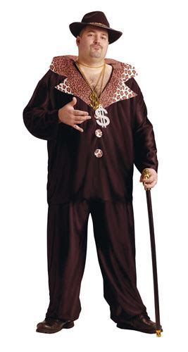 big daddy black pimp plus size halloween costume ebay