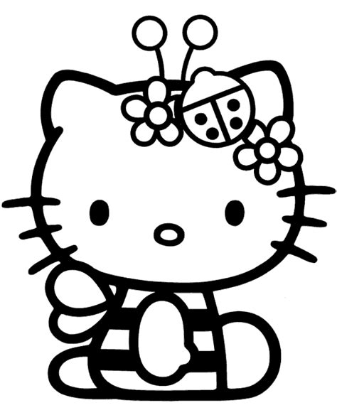 kitty car coloring pages