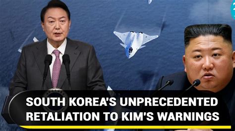south koreas  military tit  tat  kim jong seouls drones enter north  war fear