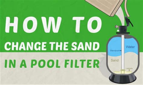 change  sand   pool filter