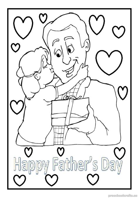 happy fathers day coloring pages  preschool preschool crafts