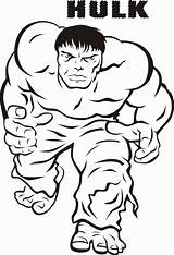 Hulk Smash Coloring Pages Kids Popular sketch template