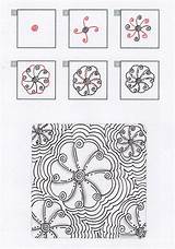 Zentangle Tangle Patterns Doodle Williams Drawings Tutorial Czt Lara Laura Certified Teacher Choose Board Visit Tangles Zen sketch template