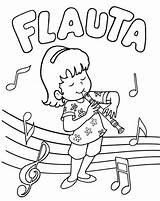 Flauta Instrumentos Viento Musicales Tocando Aula Maestra Primaria Dulces Flautas Recortar Sgblogosfera Argüeso Bebes Conocemos Clase Coloring sketch template