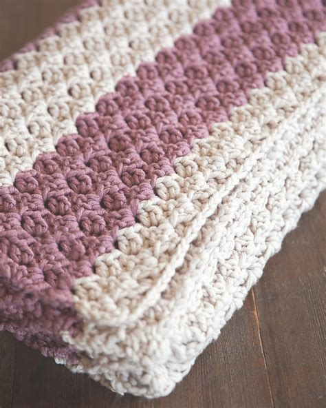 chunky crochet throw pattern leelee knits