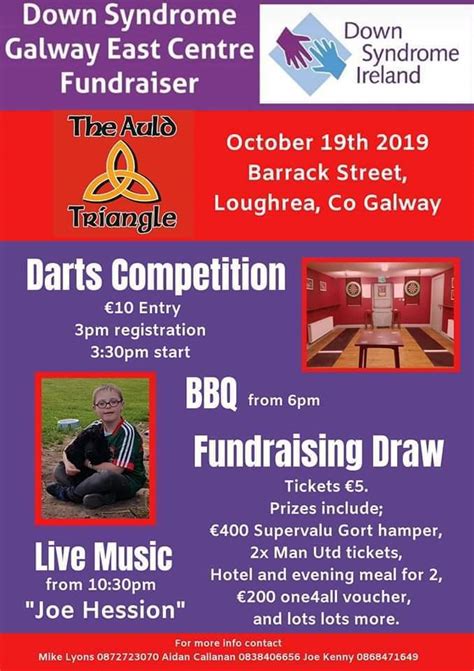 darts competition oct  galway  syndrome