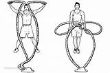 Rope Battle Jumping Jacks Ropes Workoutlabs Exercise Exercises Corde Training Depuis Enregistrée sketch template