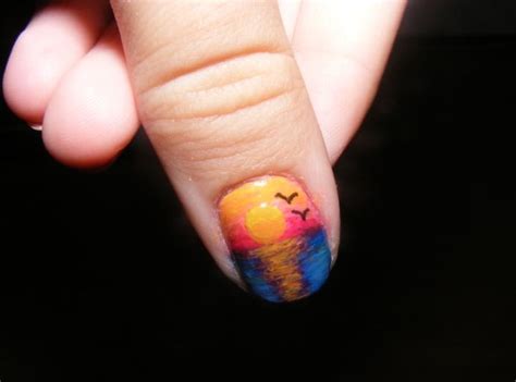 sunset nail arts  wont  pretty designs