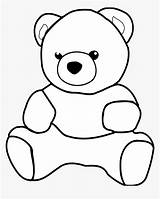 Teddy Bear Outline Drawing Bears Clipart Coloring Color Pinclipart Pngitem Pages sketch template