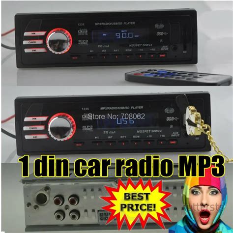buy    car radio player car audio auto stereo fm receiver mp