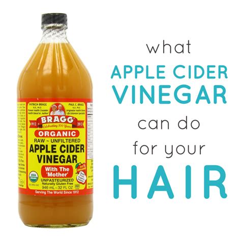 apple cider vinegar for hair why you need to be using it stat