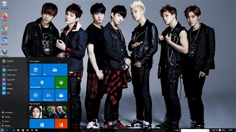 Bts Theme For Windows 7 8 8 1 And 10 Save Themes