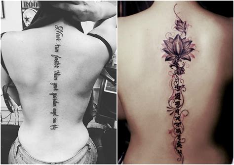 purposeful spine tattoo ideas  designs tattoo quotes spine
