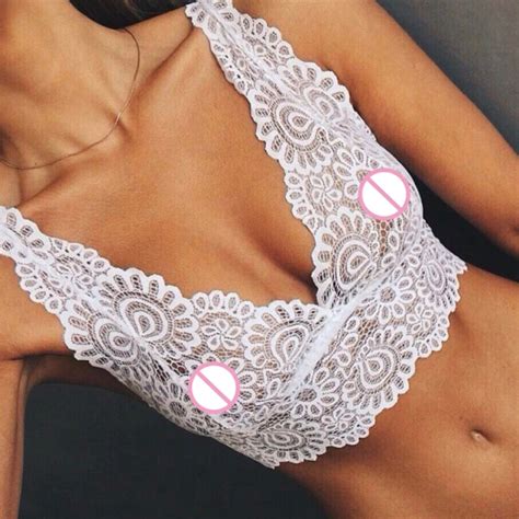 women see through intimate lingerie bralette bra set underwear panty