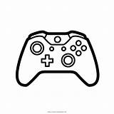 Game Controller Coloring Color Pages sketch template