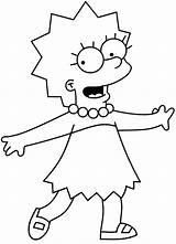 Simpsons Caricaturas Tudodesenhos Bart Espaço Educar Desenhar Jungs Bordar Etape Pasta Princesas Ouvrir sketch template