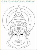 Kathakali Getdrawings sketch template