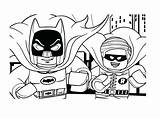 Batman Lego Coloring Pages Robin Movie Printable Kids Print Color Getcolorings sketch template