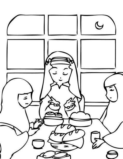 ramadan coloring pages  kids family holidaynetguide  family