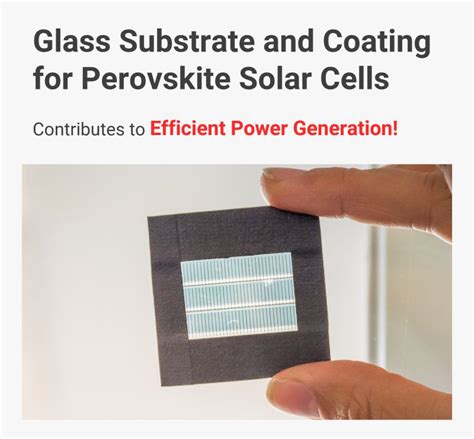 nippon electric glass neg auf linkedin perovskite glass solarcell