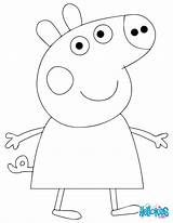 Kids Templates Drawing Pig Template Peppa Getdrawings sketch template