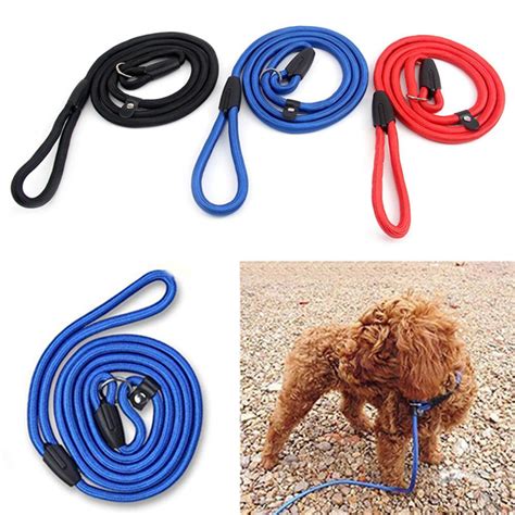 cm pet dog nylon trekkabel leash verstelbare wandelen lead strap dierbenodigdheden