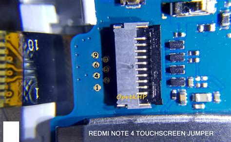 gambar skema touchscreen redmi note   terbaru terupdate skema diagram