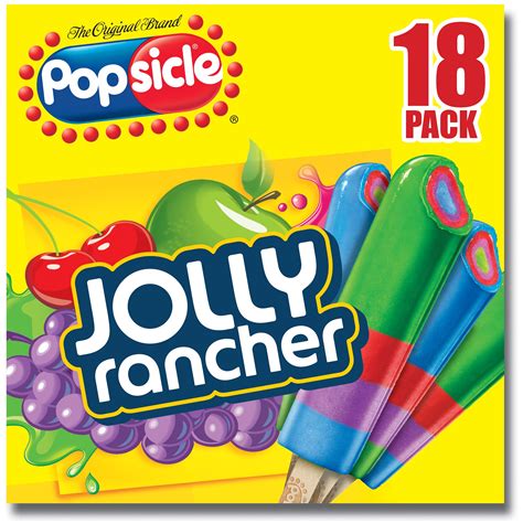 free 2 day shipping buy popsicle ice pops jolly rancher 18 ct at