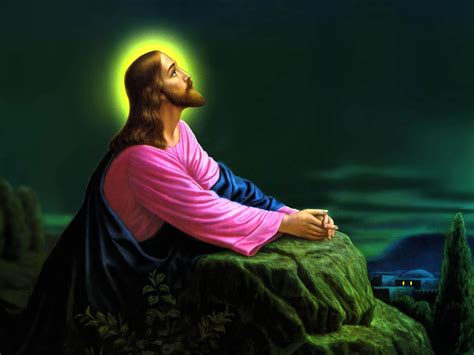 jesus praying dust   bible