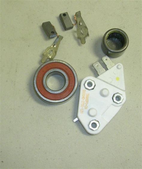 find   delco alternator rebuild kit  volt regulator bearings brushes trio  billings