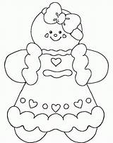 Gingerbread Coloring Man Printable Pages Christmas Girl Drawing Sheet Baby Template Men Cookie Print Couple Color Kids Shrek Cute House sketch template
