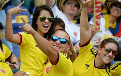 Sexy Football Supporter Girls Copa America Chile 2015 Beautiful Latin