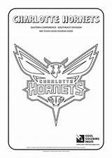 Coloring Nba Pages Hornets Charlotte Logos Basketball Cool Teams Logo Team Clubs Colouring Kids Conference Easter Southeast Division Atlanta Hawks sketch template