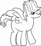 Coloring Dumb Boy Bullies Bell Pages Pony Little Friendship Magic Coloringpages101 sketch template