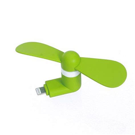 styletech  portable cool mini rotating fan  apple lighting port compatible