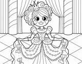 Princess Dance Coloring Coloringcrew sketch template